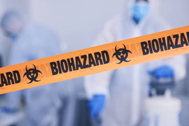 Professional Biohazard Cleanup technician working in Longmont, CO